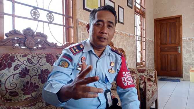 Kepala Rutan Kelas II-B Magetan Eries Sugianto