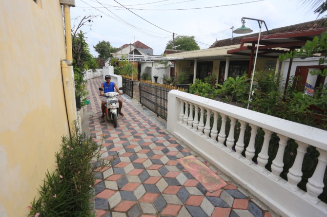 PERKAMPUNGAN KOTA: Jumlah Kelurahan Tanggap Bencana di Kota Madiun terus bertambah. (BAGAS BIMANTARA/JAWA POS RADAR MADIUN)