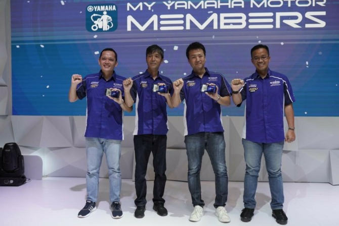 INOVASI: Yamaha menambah fasilitas bagi para pengguna aplikasi My Yamaha Motor dengan menghadirkan program My Yamaha Motor Members. (ISTIMEWA)