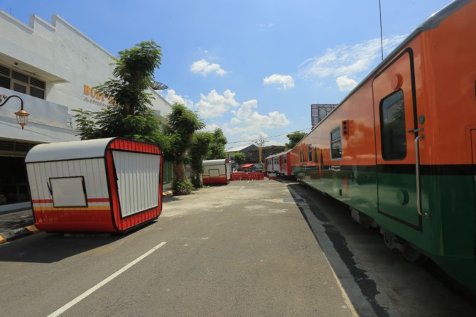 SIAP LAUNCHING: Bogowonto Culinary Center bakal diresmikan jelang akhir tahun ini. (BAGAS BIMANTARA/JAWA POS RADAR MADIUN)