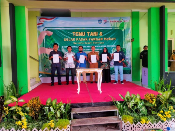DUKUNG PERTANIAN PONOROGO: Pupuk Kaltim mendukung pertanian di Bumi Reog melalui program Agrosolution. (ISTIMEWA)