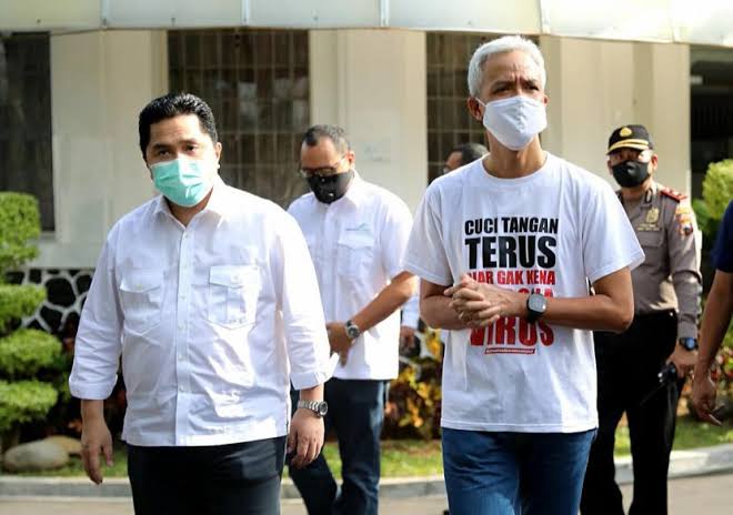 Ganjar Pranowo-Erick Thohir