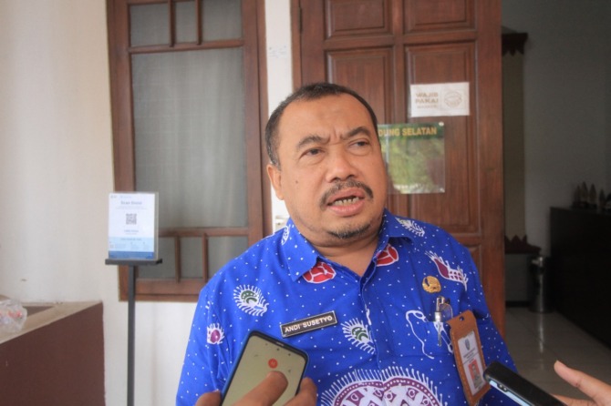 Kepala Badan Kepegawaian dan Pengembangan Sumber Daya Manusia (BKPSDM) Ponorogo Andi Susetyo