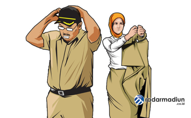 ILUSTRASI: ASN (DOK RADAR MADIUN)