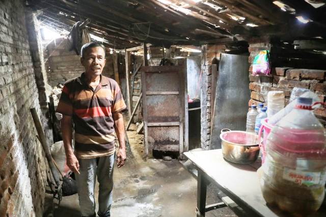 MASUK RENCANA: Salah satu RTLH yang diusulkan untuk mendapat bantuan rehabilitasi dari Pemkot Madiun tahun ini. (ISTIMEWA)