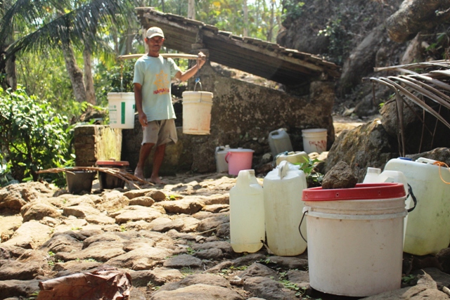 KEKERINGAN: Tahun lalu kekeringan juga melanda sejumlah desa di Pacitan. (DOKUMEN JAWA POS RADAR PACITAN)