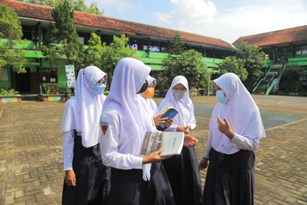 Ilustrasi foto : Sejumlah pelajar salah satu sekolah di Kabupaten Madiun (Dokumen/Radar Madiun)