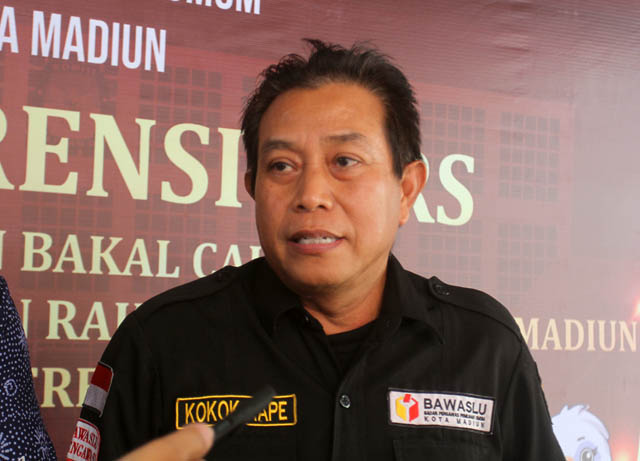 Kokok Heru Purwoko, Ketua Bawaslu Kota Madiun (Dokumen/Radar Madiun)