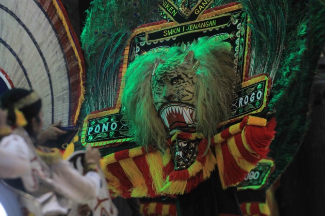 Ilustrasi reog Ponorogo (AJI PUTRA/RADAR MADIUN)