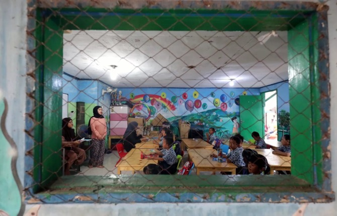 Ilustrasi foto : kegiatan belajar siswa PAUD. (Fedrik Tarigan/Jawa Pos )
