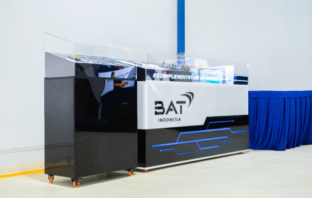 Maket sistem pengolahan sampah terpadu Bentoel Group sebagai bentuk implementasi ESG (environmental social and goverment) on waste