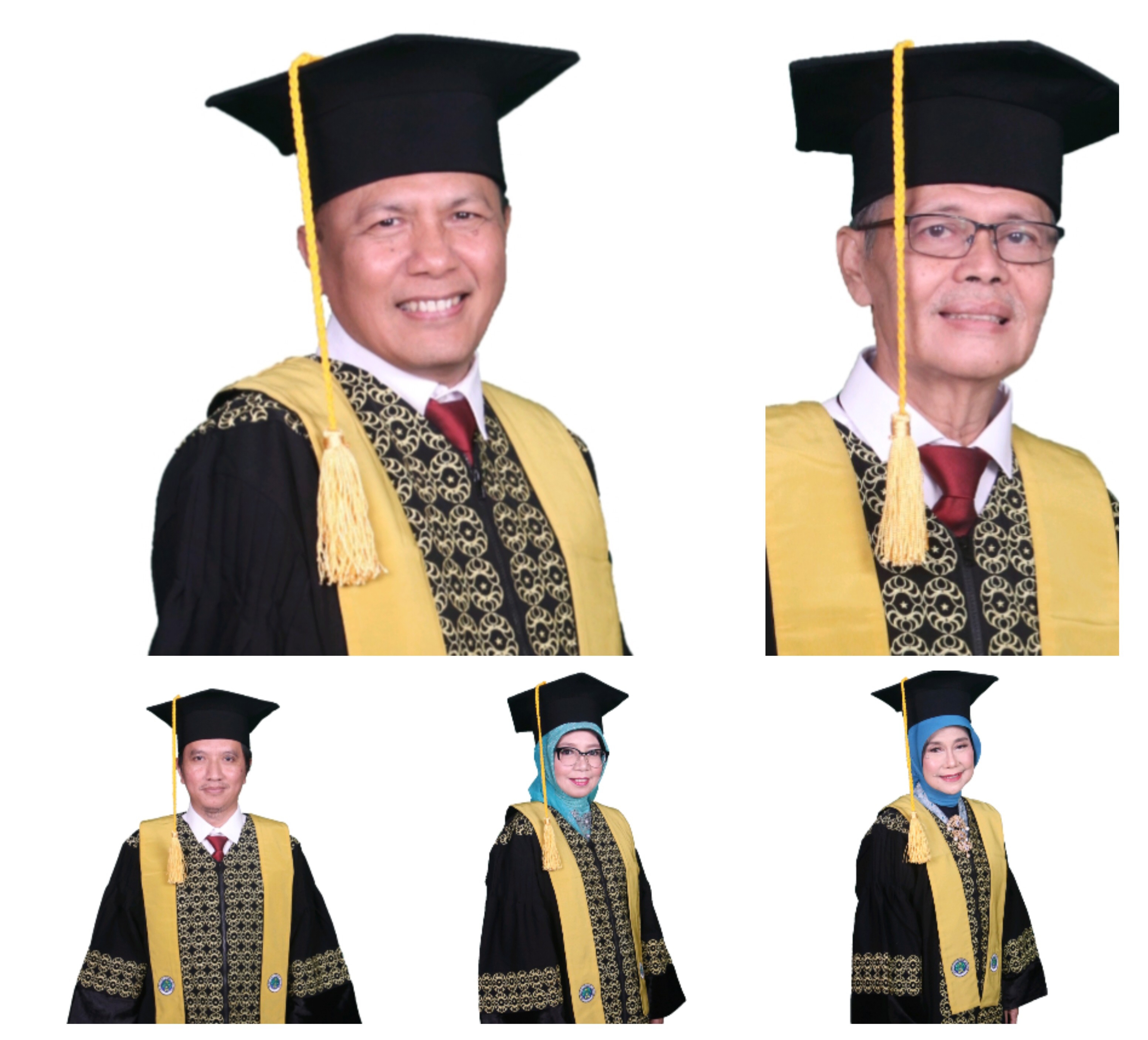 Lima guru besar baru lintas bidang Universitas Negeri Malang