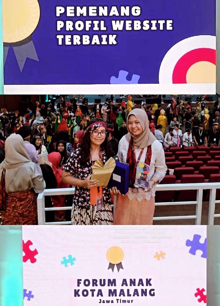 Dua penghargaan berhasil diraih oleh Kota Malang dalam ajang yang digelar oleh Kementerian Pemberdayaan Perempuan dan Perlindungan Anak