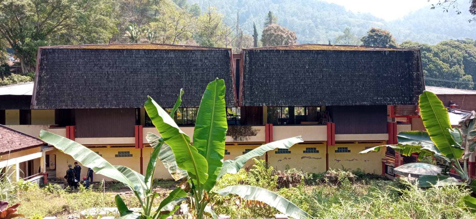 BANGUNAN LAMA: Model bangunan Hotel Songgoriti sudah ketinggalan zaman.