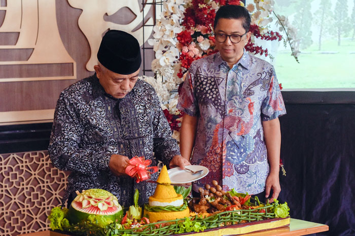 Bupati Malang H M Sanusi meresmikan Omah Ken Dedes - Function Room Shanaya Hotel and Resort Malang.