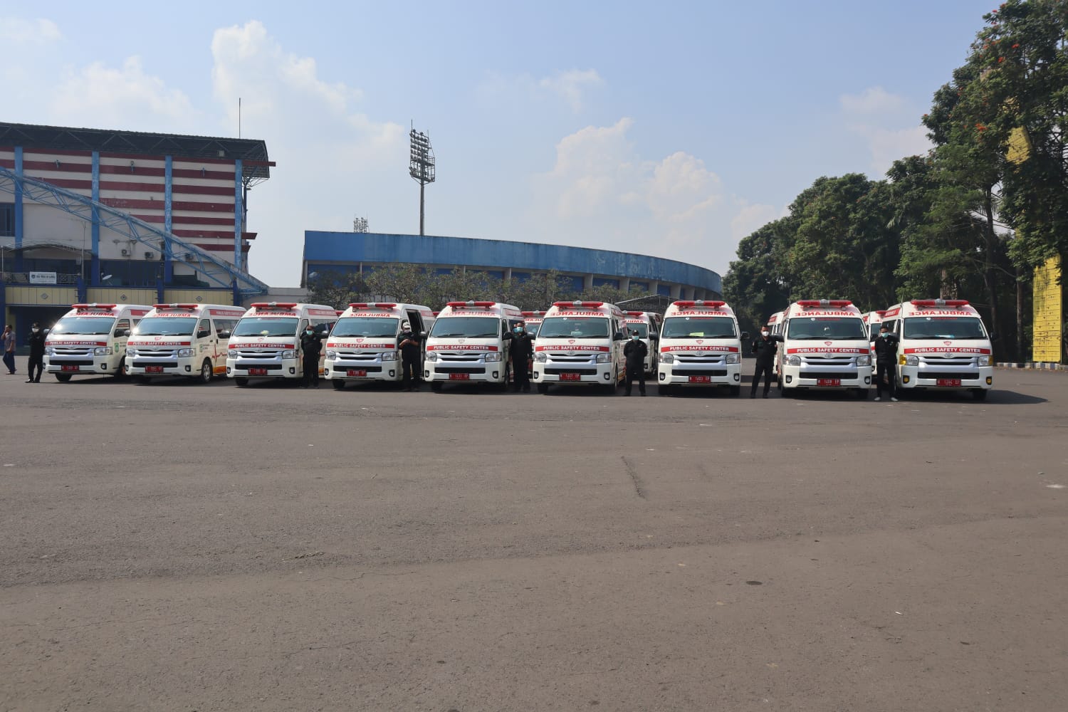 Ambulans PSC 119 disiagakan total untuk membackup jemput dan antar warga  BPJS PBID yang sakit