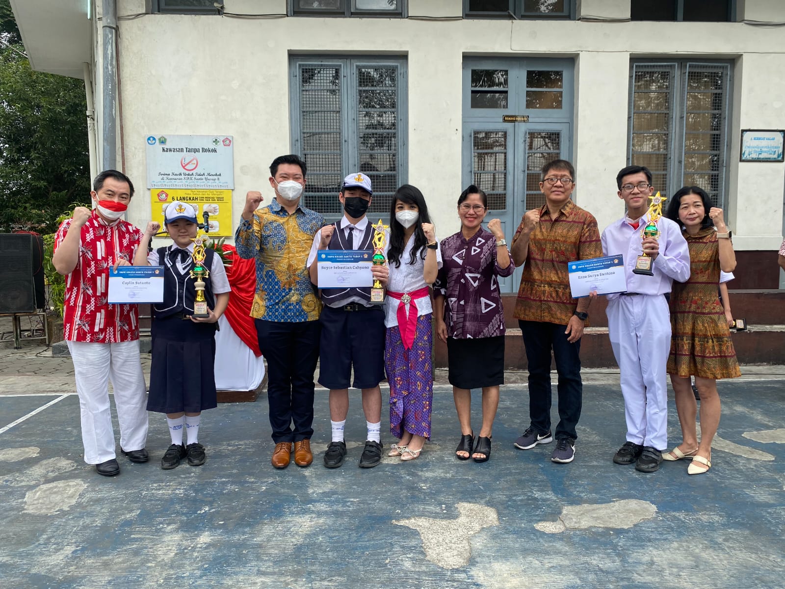 SMPK Kosayu 1 mendorong penguatan karakter siswa dalam peringatan HUT ke-78 RI