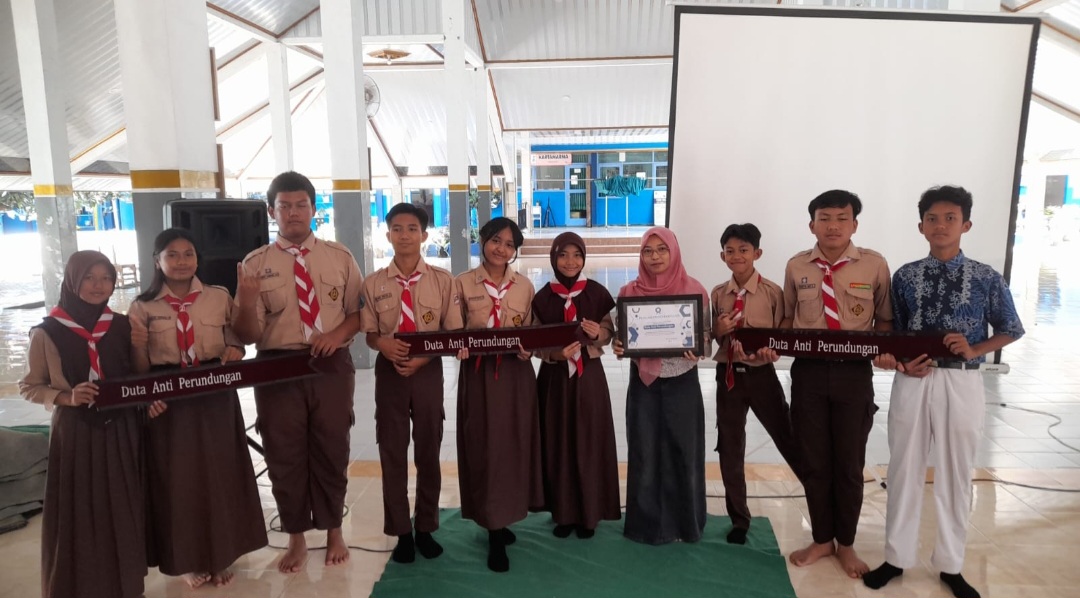 Para duta anti perundungan ini diharapkan menjadi jembatan di antara teman sebaya untuk mensosialisasikan  bahaya perundungan terhadap mental siswa