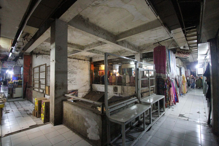 Bagian dalam Pasar Besar Malang