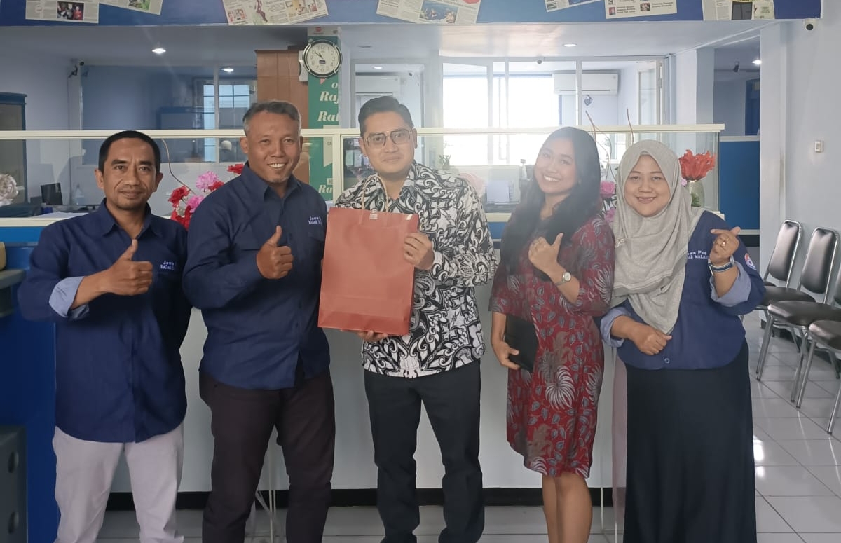 Jajaran manajemen The Alana Hotel Malang dan Radar Malang