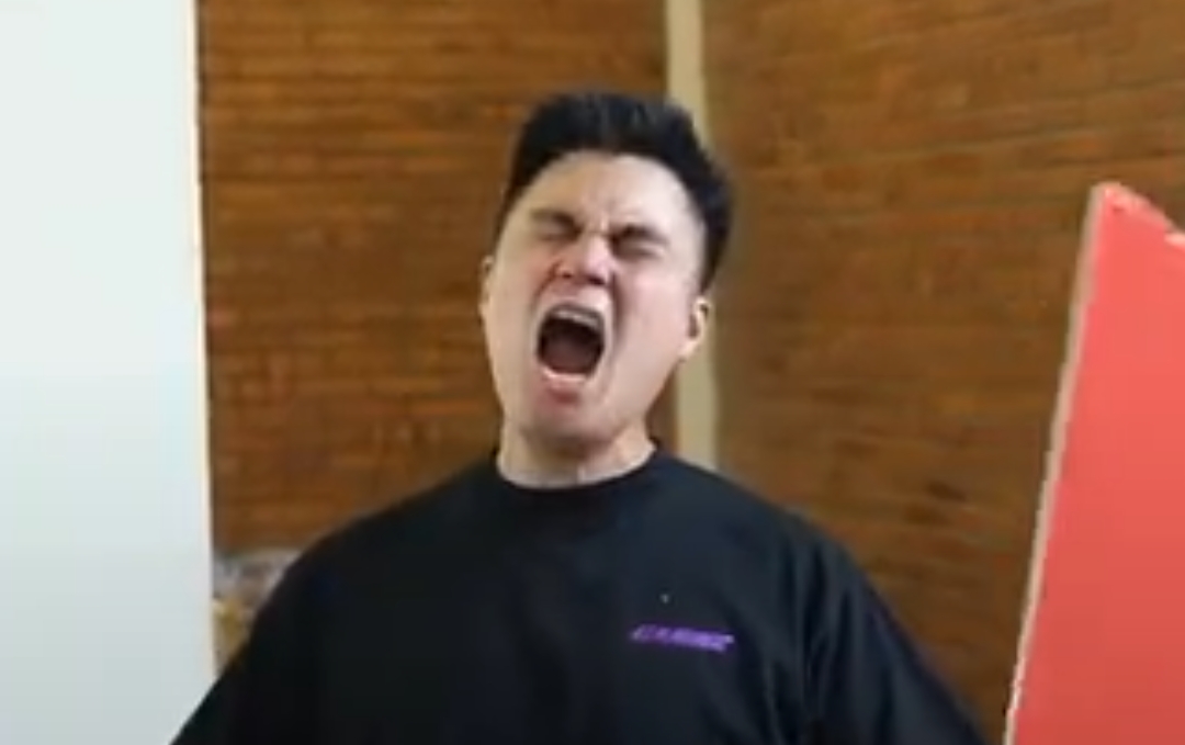 tangkapan layar video Baim Wong yang marah, ternyata siapkan diskon untuk pindah lapak ke Shopee Live
