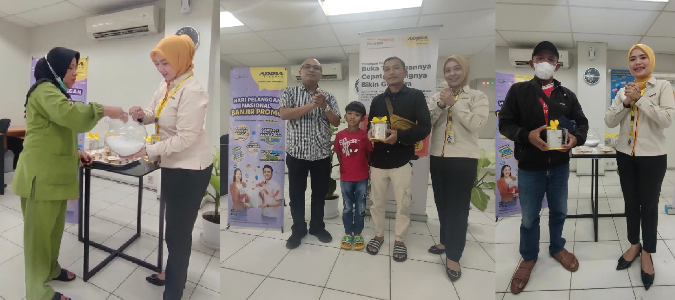 Adira melayani para customer di Hari Pelanggan Nasional