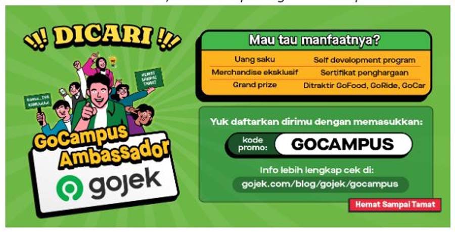 GoCampus Ambassador dari Gojek