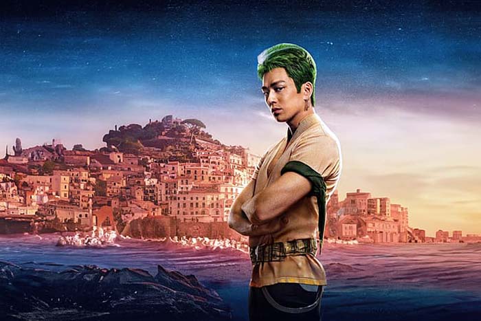 Mackenyu Arata sebagai Roronoa Zoro dalam live action serial One Piece Netflix