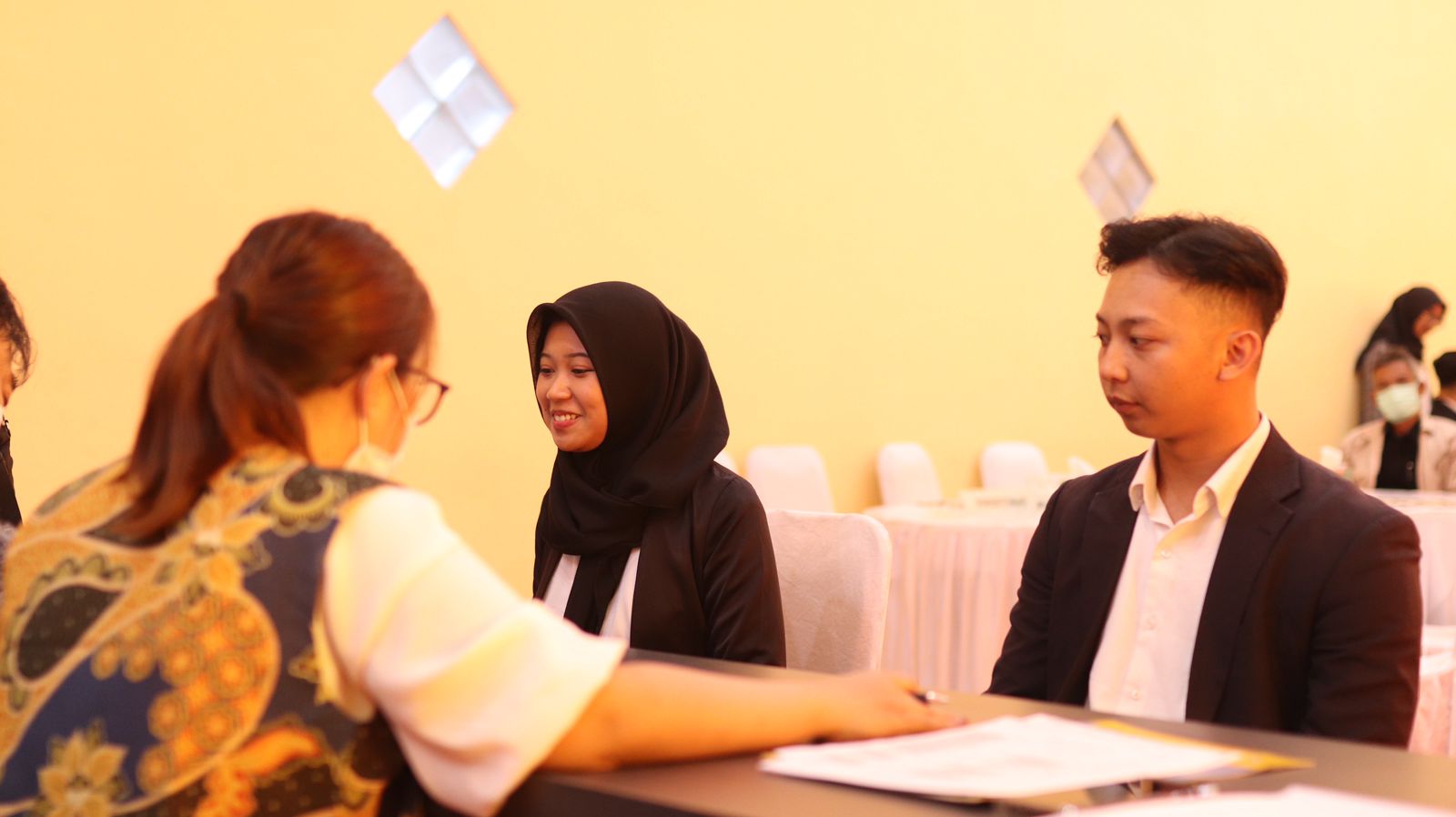 Siswa SMK 1 Muhammadiyah Kota Malang menjalani seleksi untuk menuju Jepang.