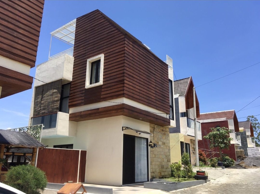 MODERN: Konsep bangunan The Shafa Resodence yang modern.