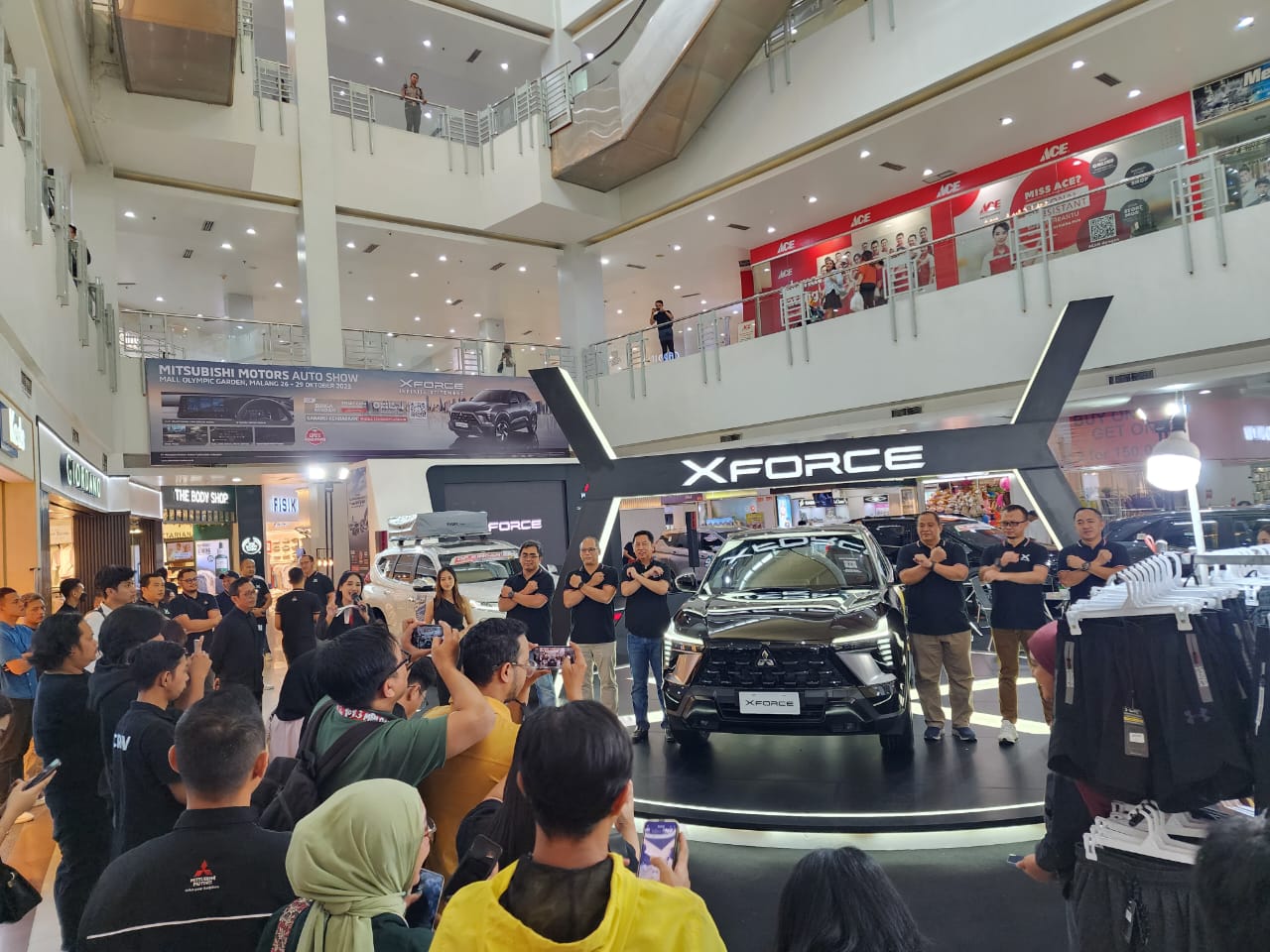 Mitsubishi XFORCE pameran di MOG pada 26-29 Oktober 2023