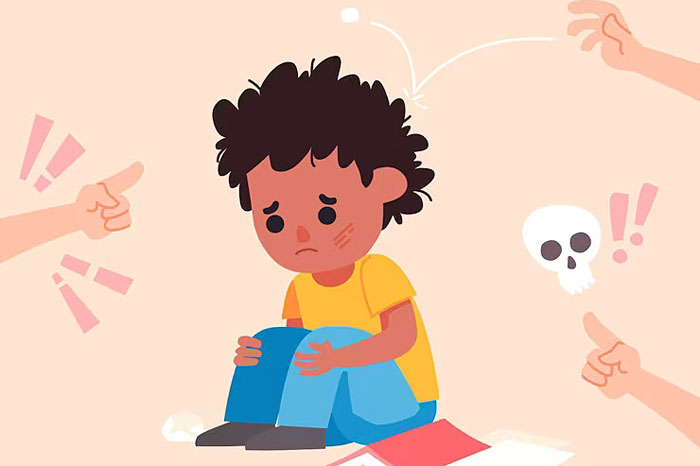Ilustrasi bocah TK bully teman sekelas di pesisir Kabupaten Malang