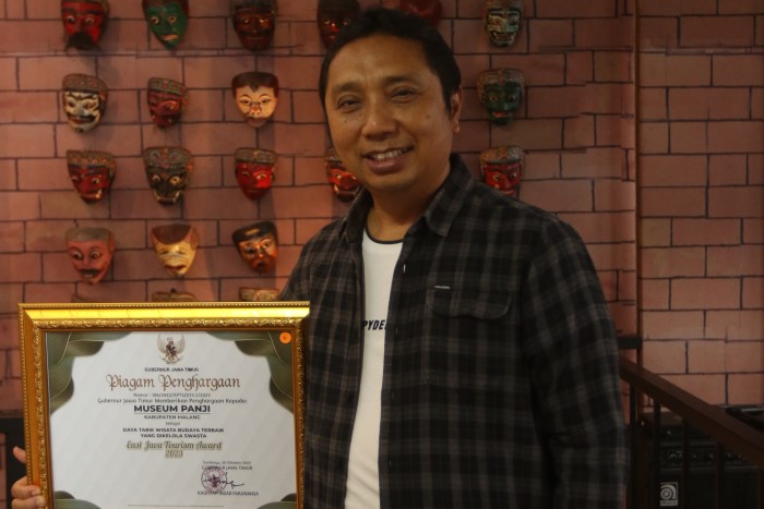 Pemilik Museum Panji Dwi Cahyono Inggil