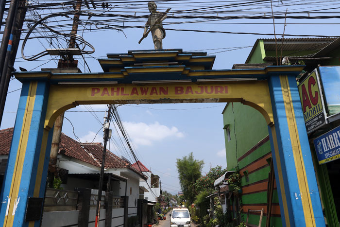 Badjoeri diabadikan sebagai nama jalan di Pakisaji Malang
