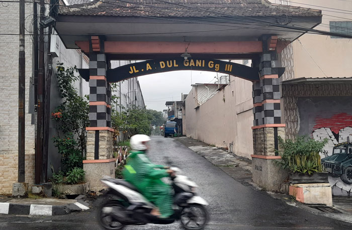 Jalan Abdul Gani Kota Batu diambil dari nama pahlawan yang meninggal tragis dilindas tank Belanda