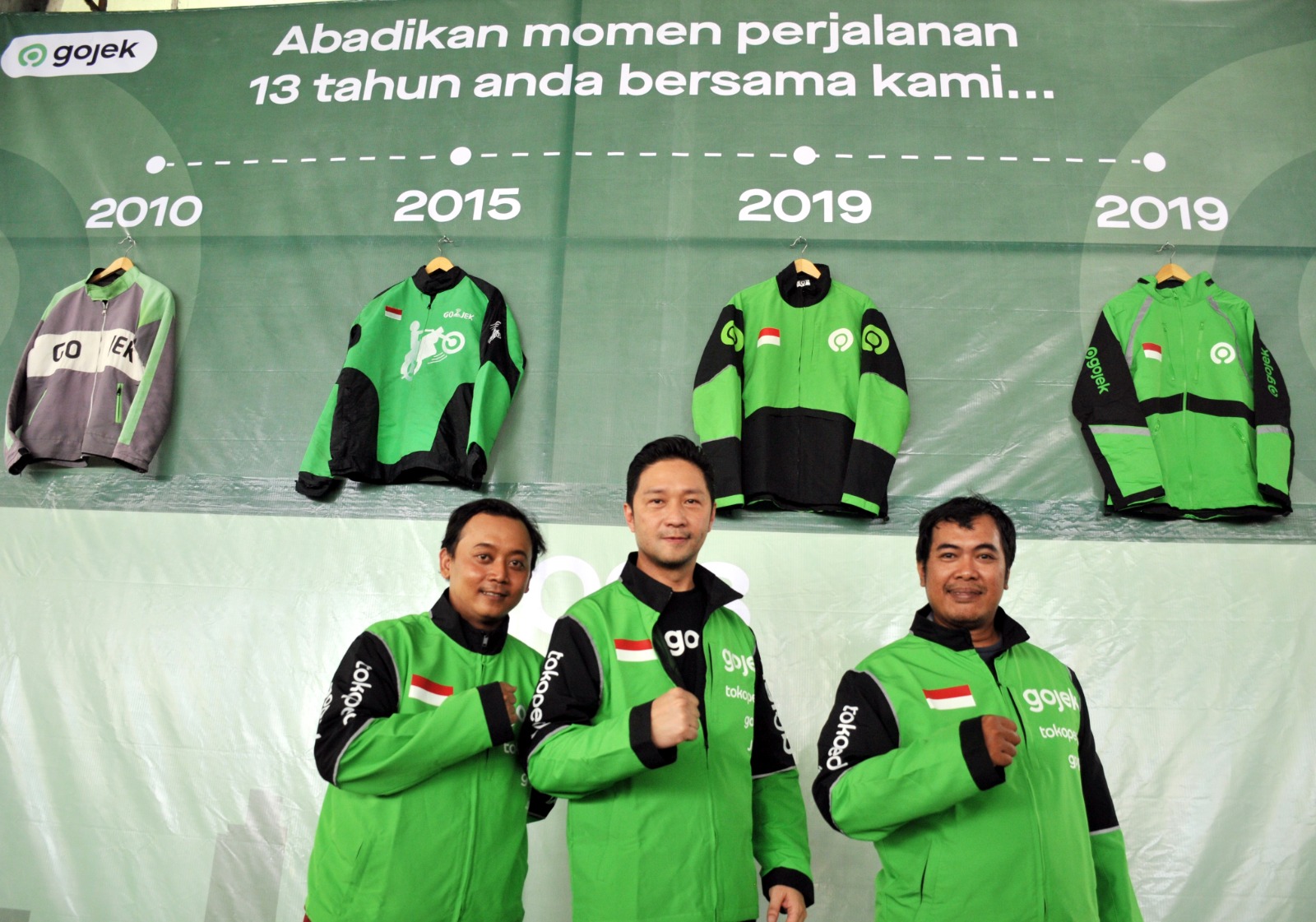 Gojek luncurkan jaket baru dalam momen hari pahlawan