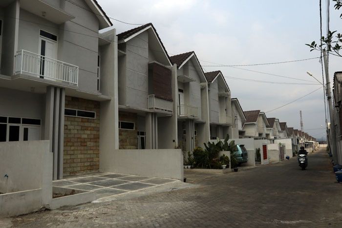 Perumahan di kawasan Sukun Kota Malang