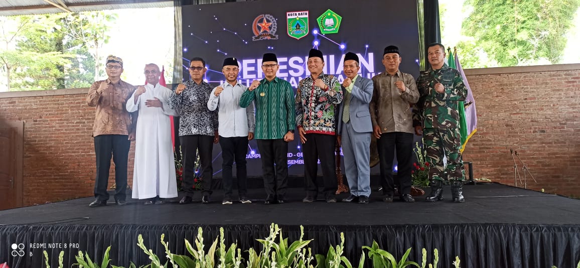 TOLERANSI: Peresmian Kelurahan Ngagl8ik sebagai Kelurahan Sadar Kerukunan Umat Beragama, Sabtu (2/12)
