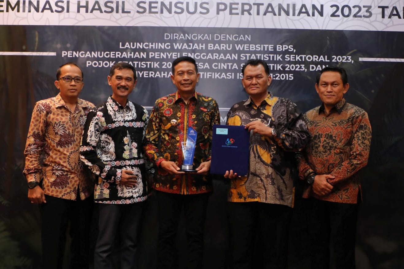 Dukungan Pemkot Malang terhadap kebijakan Satu Data pemerintah pusat diganjar penghargaan BPS