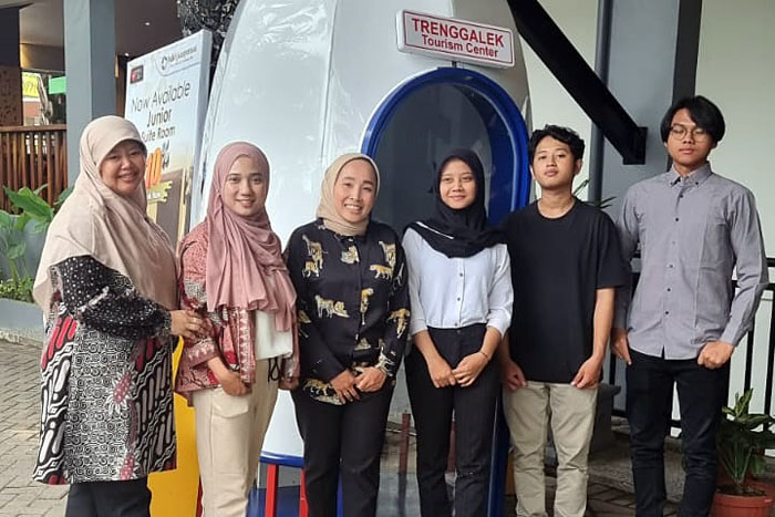 Tim dosen didukung para mahasiswa Vokasi UB menyukseskan matching fund 2023 yang berdampak bagi masyarakat