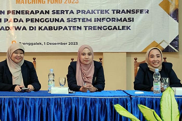 Tim dosen Vokasi UB turut mendorong pemulihan ekonomi paska Covid-19 di Trenggalek lewat inovasinya