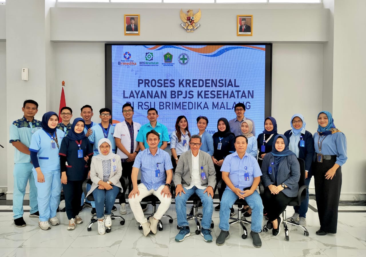 UPGRADE LAYANAN : Kesiapan tim RSU Brimedika Malang saat proses kredensial layanan BPJS Kesehatan, beberapa&nbsp;waktu&nbsp;lalu.
