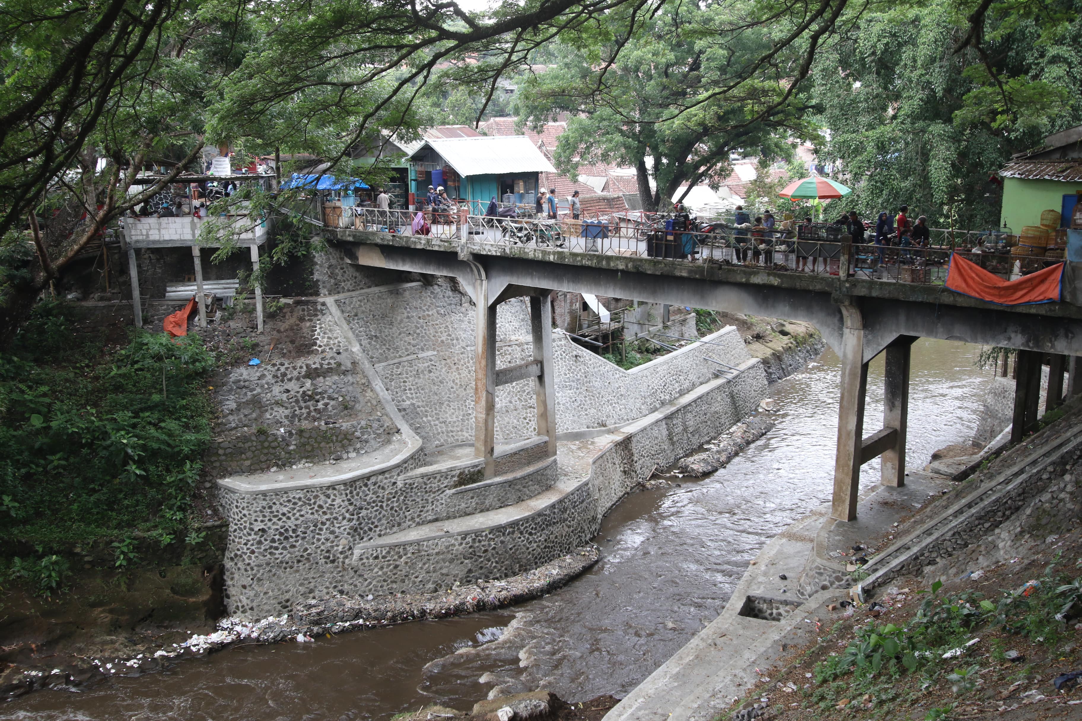 INFRASTRUKTUR: Pembangunan Brawijaya di splendid Kota Malang sudah rampung sejak 10 Desember lalu.