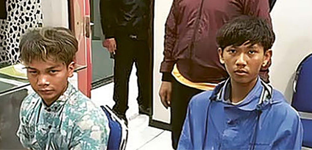 Pelaku kasus pengeroyokan terhadap pelajar bernama Danar yang dianiaya sampai meninggal di Pujon Malang.