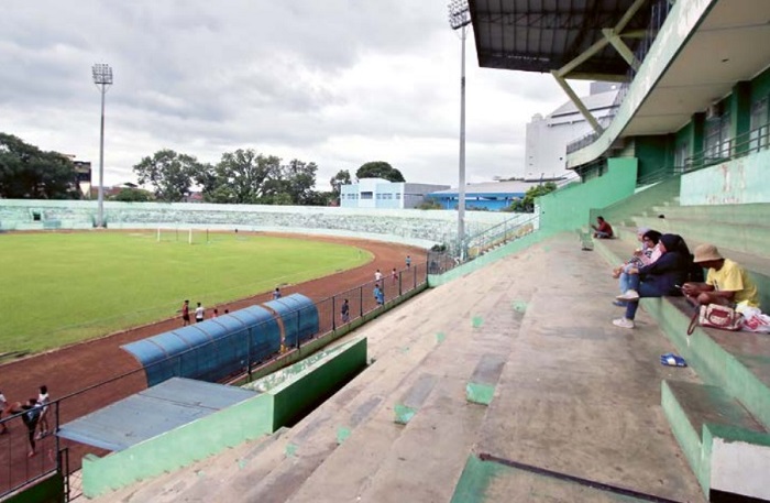 MENDESAK: Renovasi Stadion Gajayana  dibutuhkan secepatnya karena akan  menjadi venue utama pekan Olahraga  provinsi (porprov) Jawa Timur 2025.