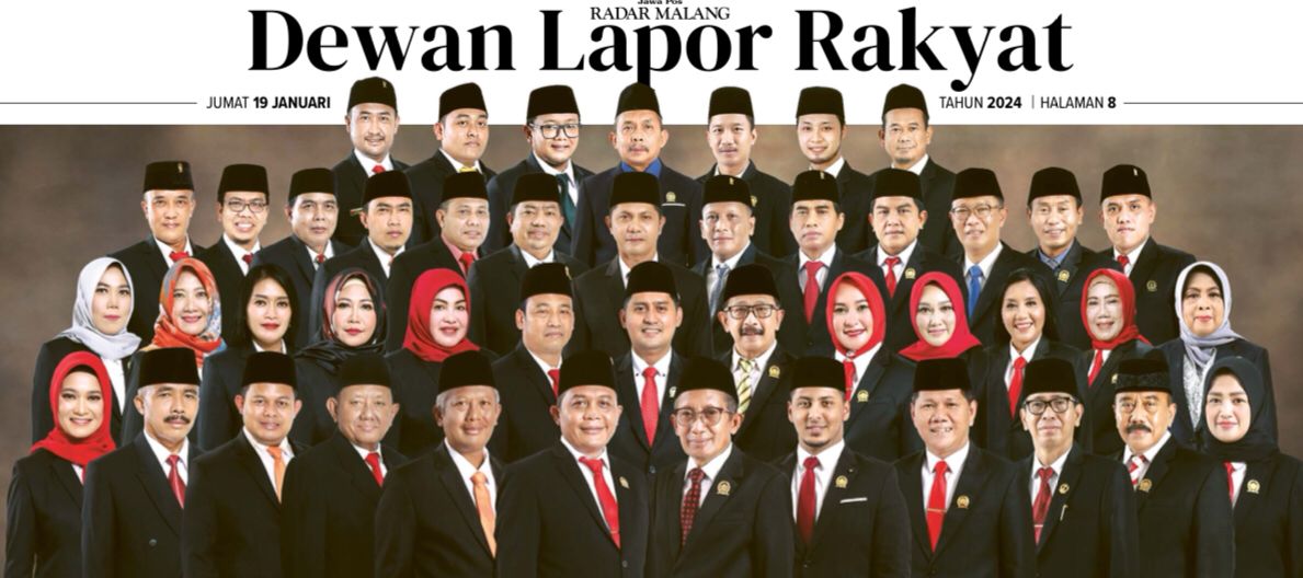 LENGKAP: Inilah wajah 45 anggota DPRD Kota Malang periode 2019-2024 yang selama lima tahun ini telah mendedikasikan dirinya sebagai wakil rakyat. Sudah banyak catatan kinerja positif mereka bagi kemaj