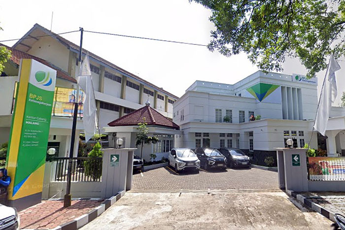 Kantor BPJS Ketenagakerjaan Jalan Diponegoro Kota Malang