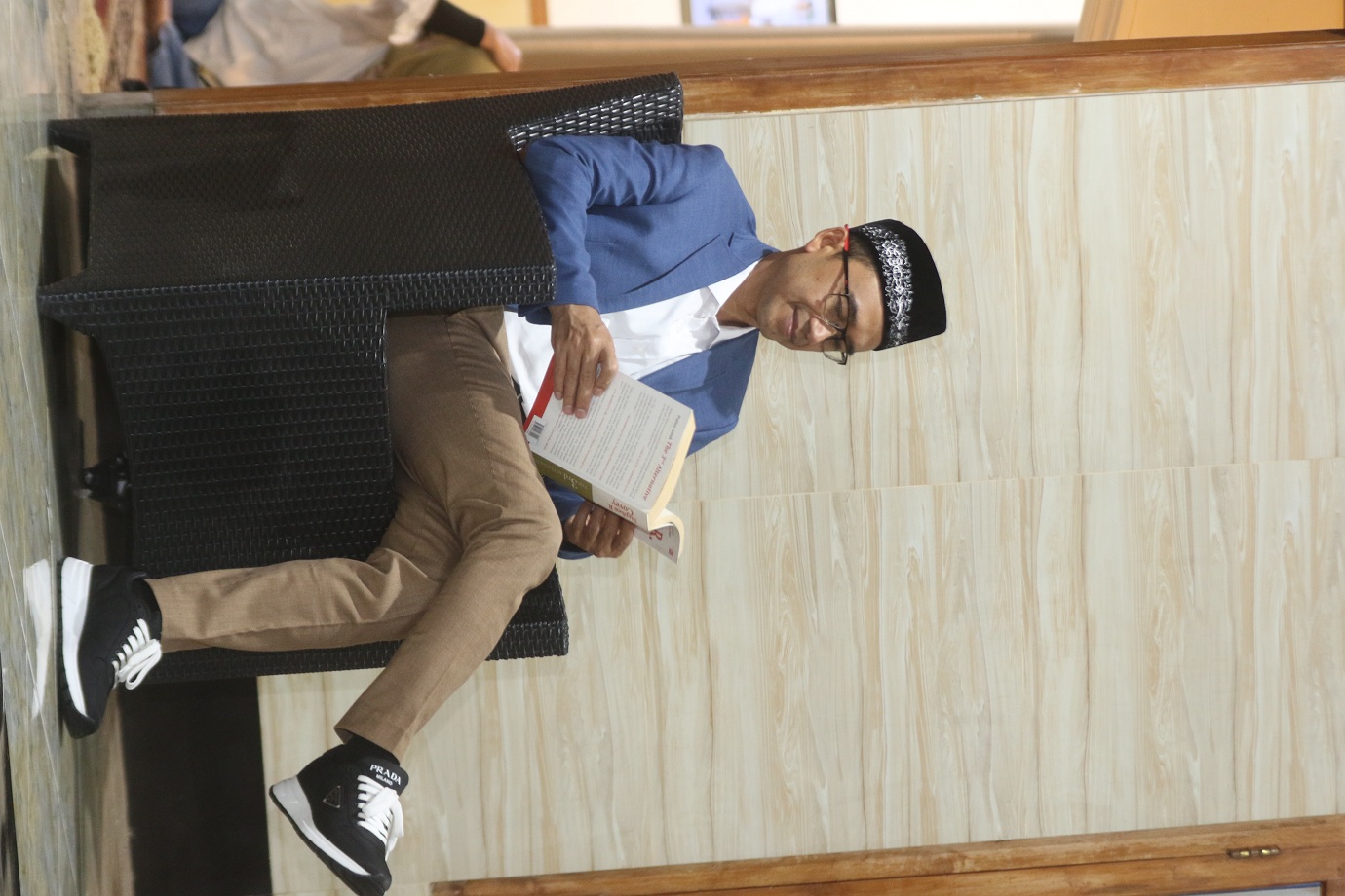 Makhrus Sholeh mengaku ingin mengaplikasikan hadis nabi di kesehariannya.