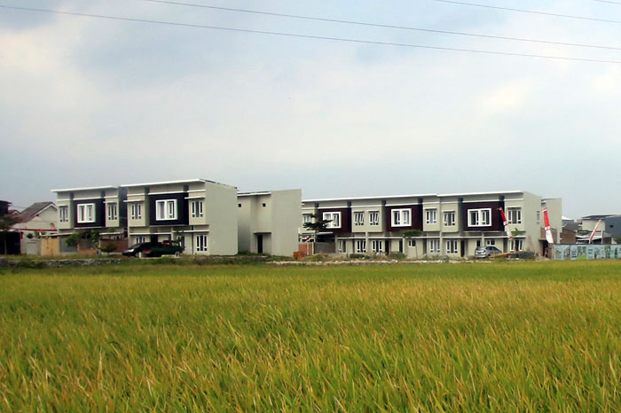 Perumahan di kawasan Malang. Investasi diklaim terus meningkat di wilayah Malang Raya