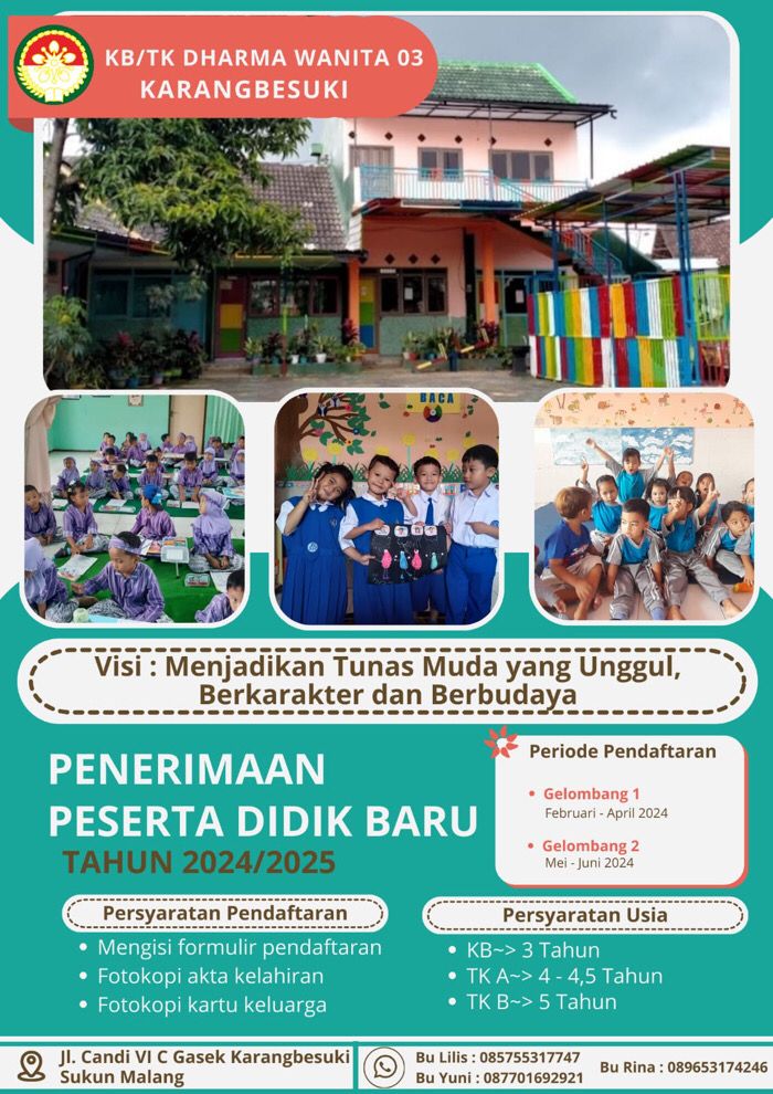 Pamflet Penerimaan Peserta Didik Baru